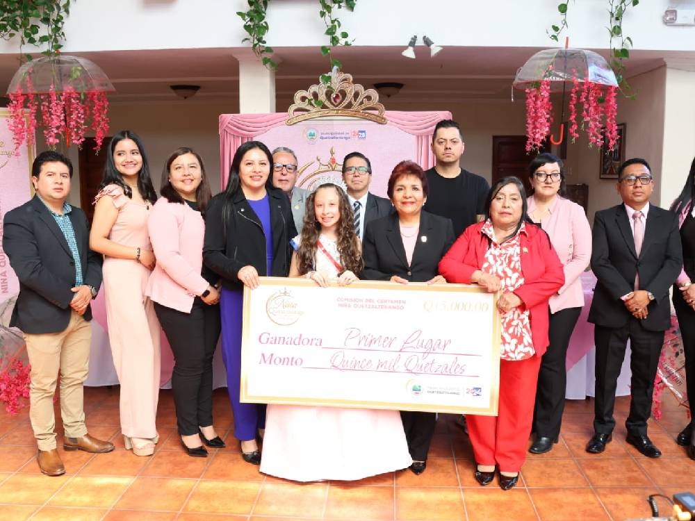 Abren convocatoria para el certamen Niña Quetzaltenango 2026-2027