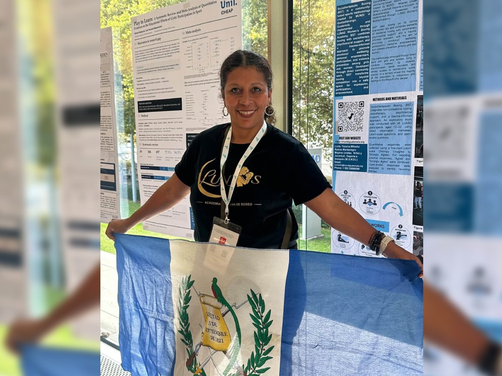 Academia de Boxeo LUNAS representa a Guatemala en conferencia internacional en Suiza