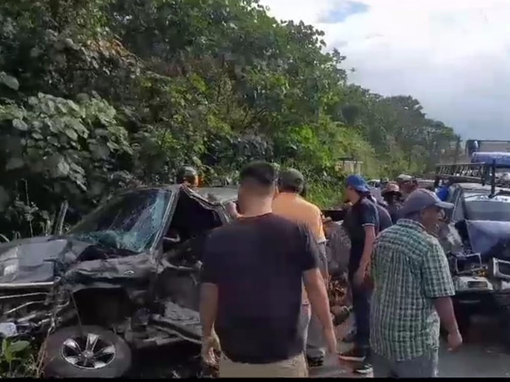 Accidente de tránsito deja cinco heridos en Colomba, Quetzaltenango 