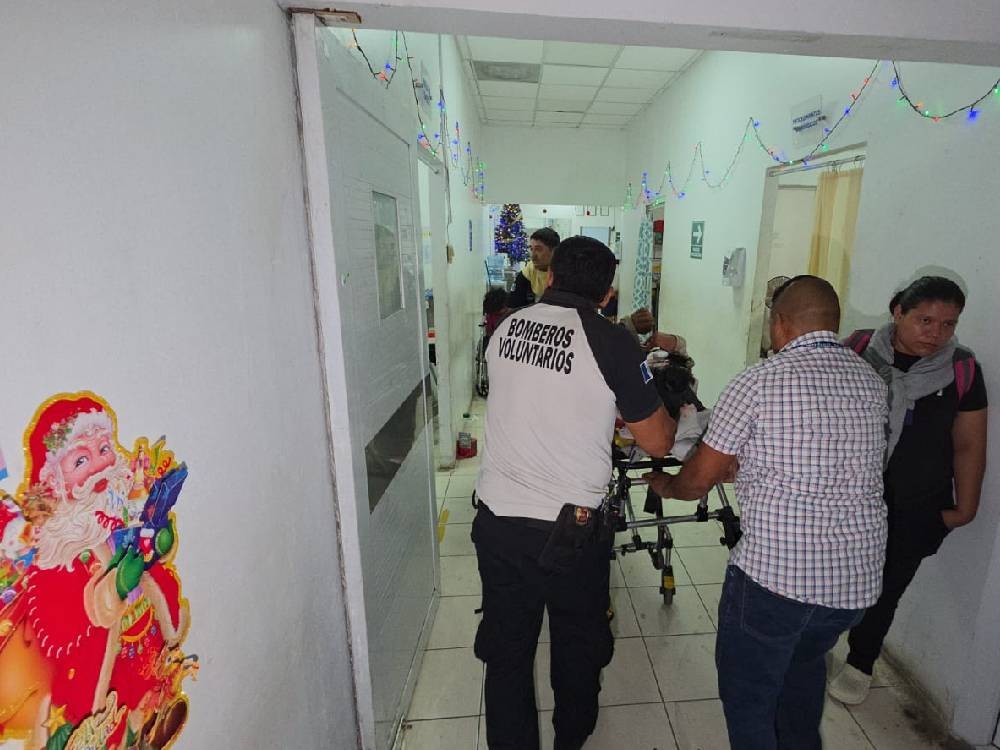 Accidente en el Cruce de Samayac deja a joven motorista herido de gravedad 