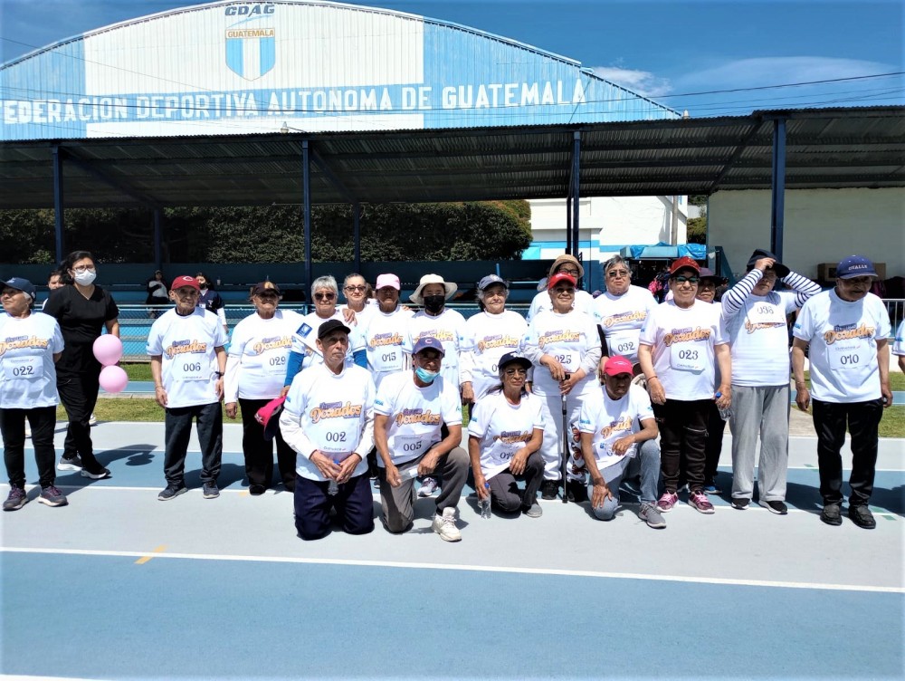 Adultos mayores participan en la primera edición de las Olimpiadas Deportivas y Culturales