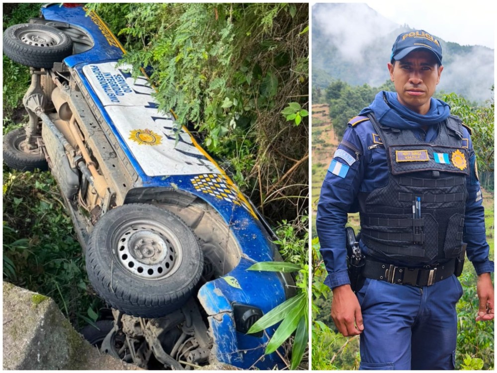 Agente de la PNC perdió la vida en accidente de tránsito 