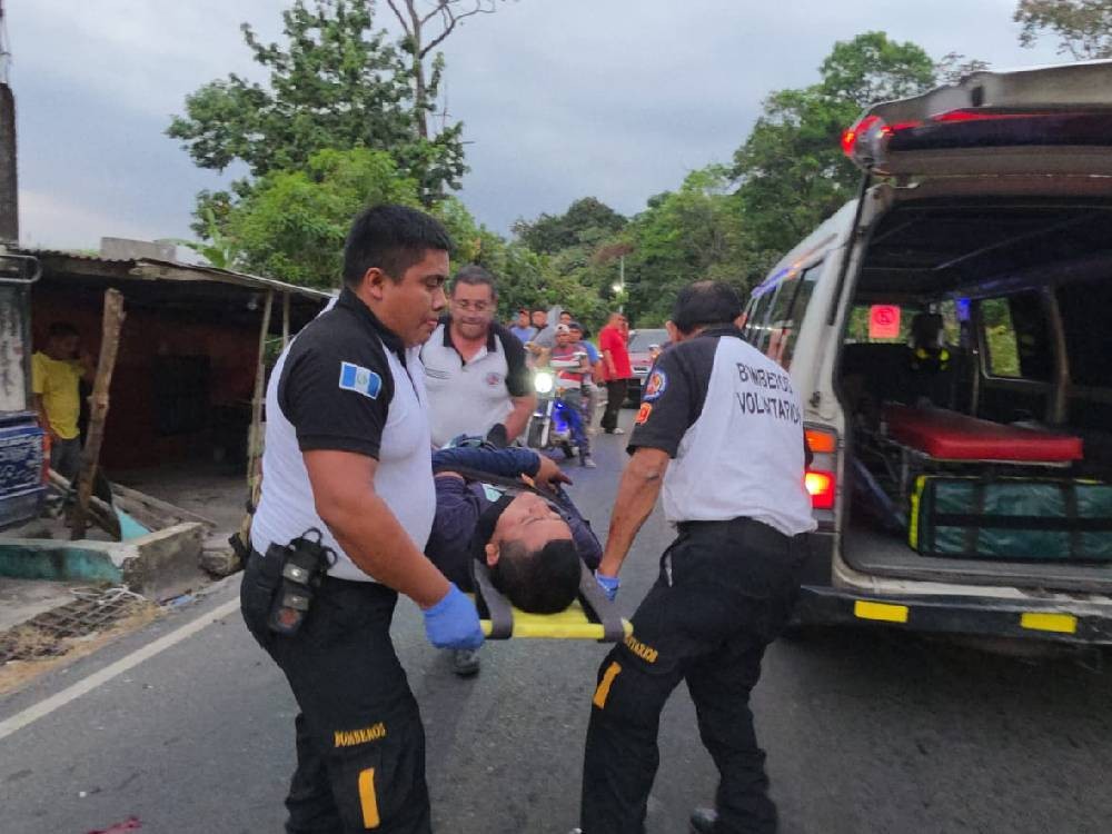 Alarma por incremento de accidentes en la ruta entre Mazatenango y Santo Domingo
