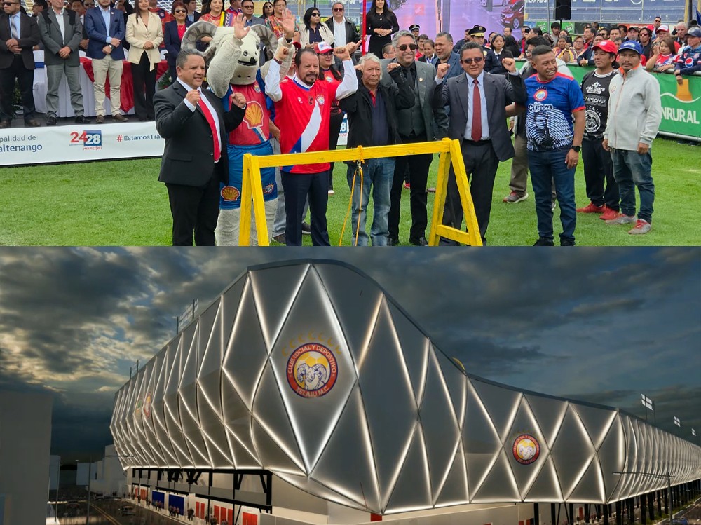 Ampliación de estadio Mario Camposeco iniciará la próxima semana, tras colocación de la primera piedra 