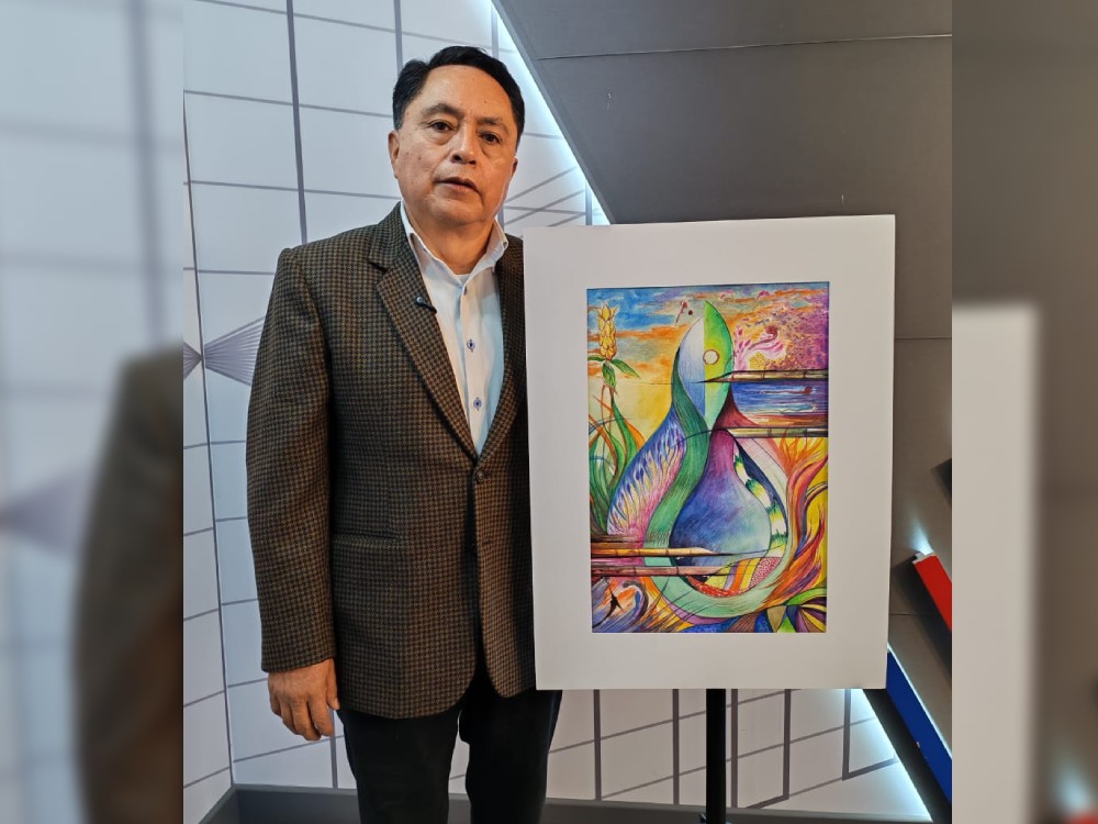 Hoy entrevista con el artista quetzalteco Daniel Tucux Coyoy en Expresiones de Región Más