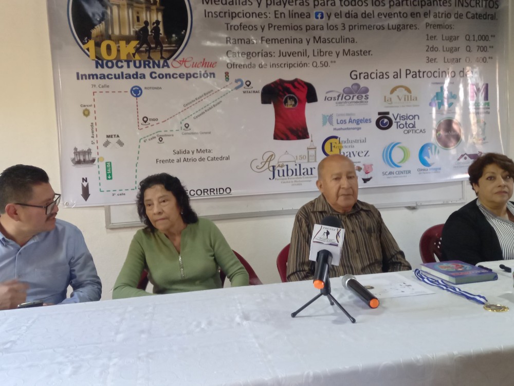 Anuncian octava edición de carrera en honor a la Inmaculada Concepción