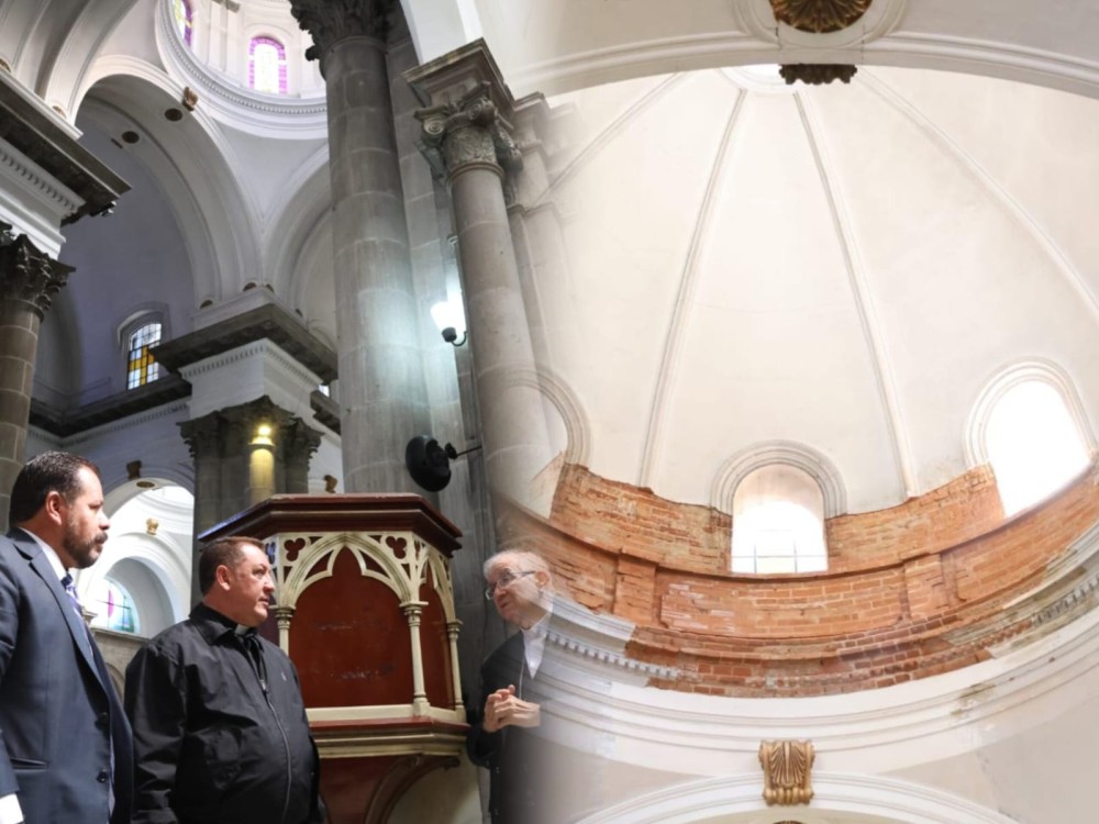 Aprueban Q750 mil para restauración de las cúpulas de la Catedral Metropolitana de Los Altos