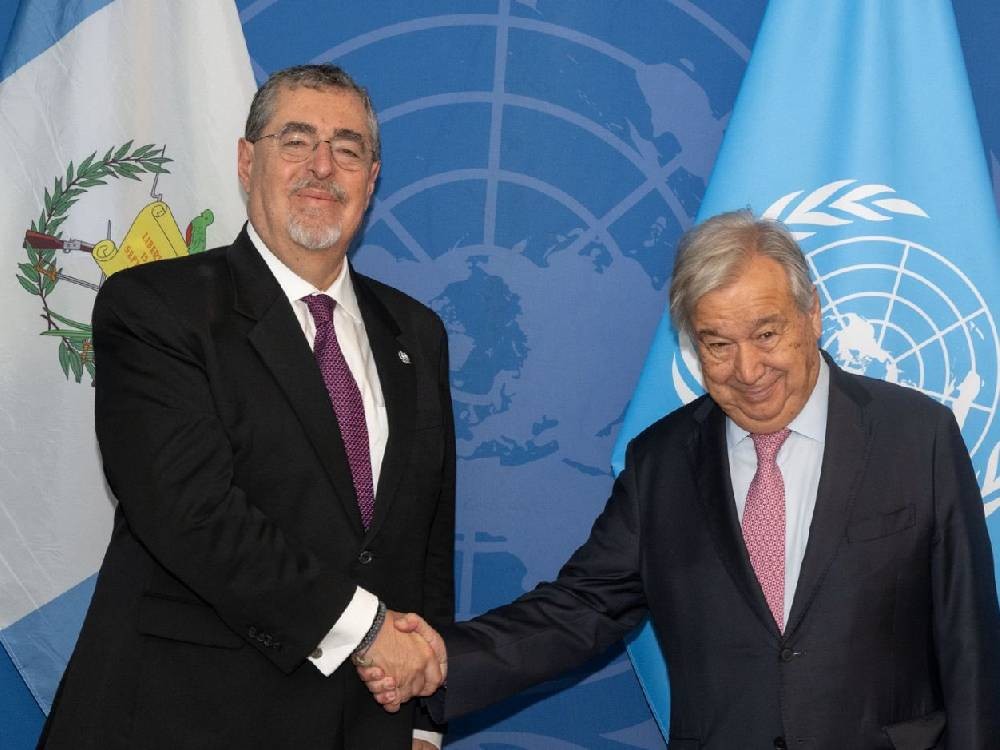 Arévalo destaca en la ONU la importancia de fortalecer la democracia en la región