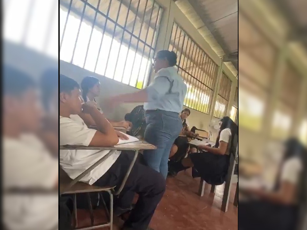 Arrestan a maestra en Honduras señalada de agredir a una alumna durante una discusión en el aula