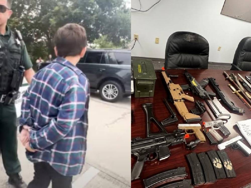 Arrestan a niño de 11 años en Florida por amenaza de tiroteo masivo en escuela