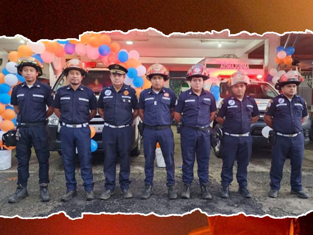 Bomberos de Las Delicias cumple 20 años de servicio a la población 