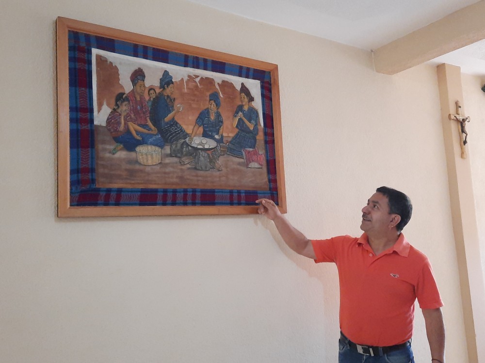 Artista chiantleco destaca por sus pinturas