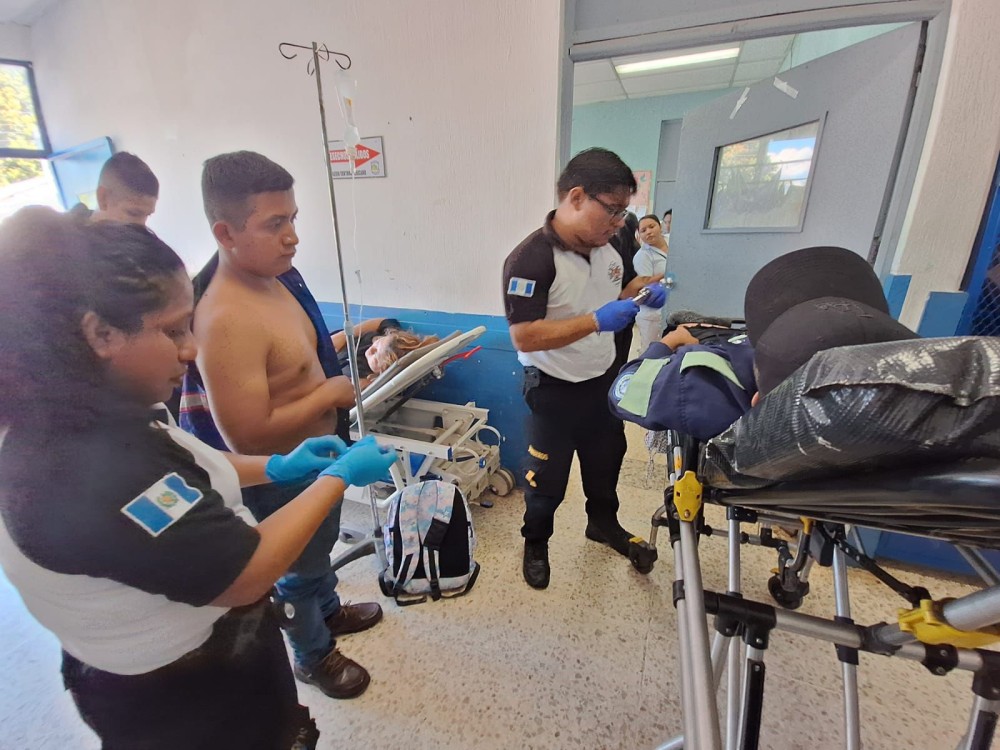 Asalto deja a dos personas heridas en Malacatán, San Marcos