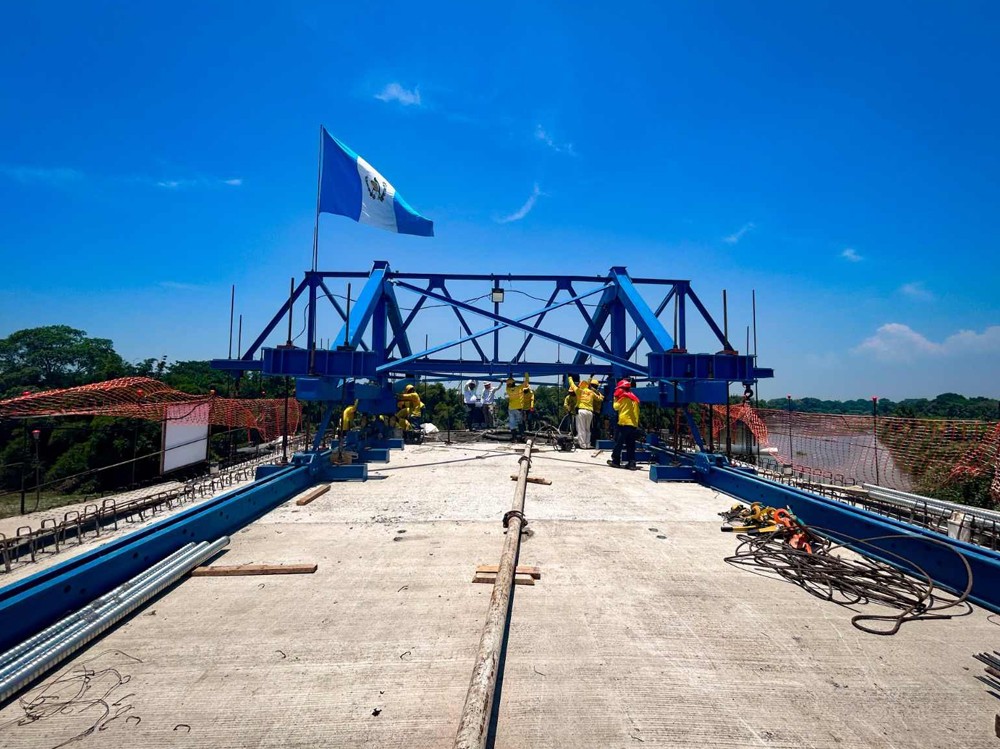 Puente vehicular en Ocós, San Marcos. Así avanza el proyecto