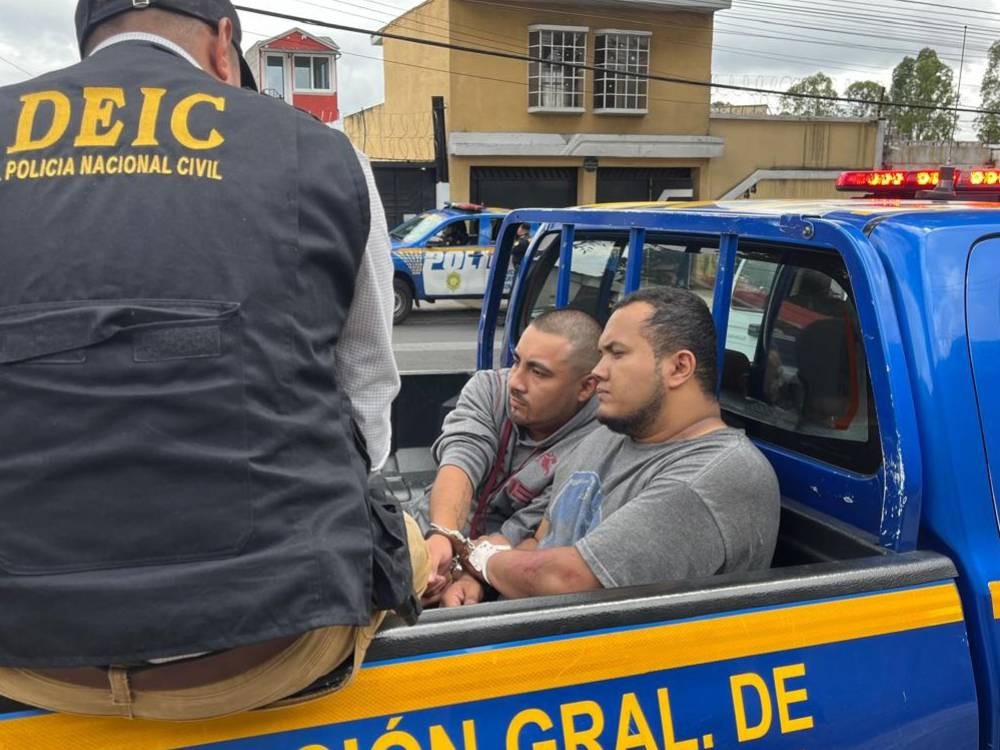 Así fue la persecución que realizó la PNC para capturar a motosicarios en la capital