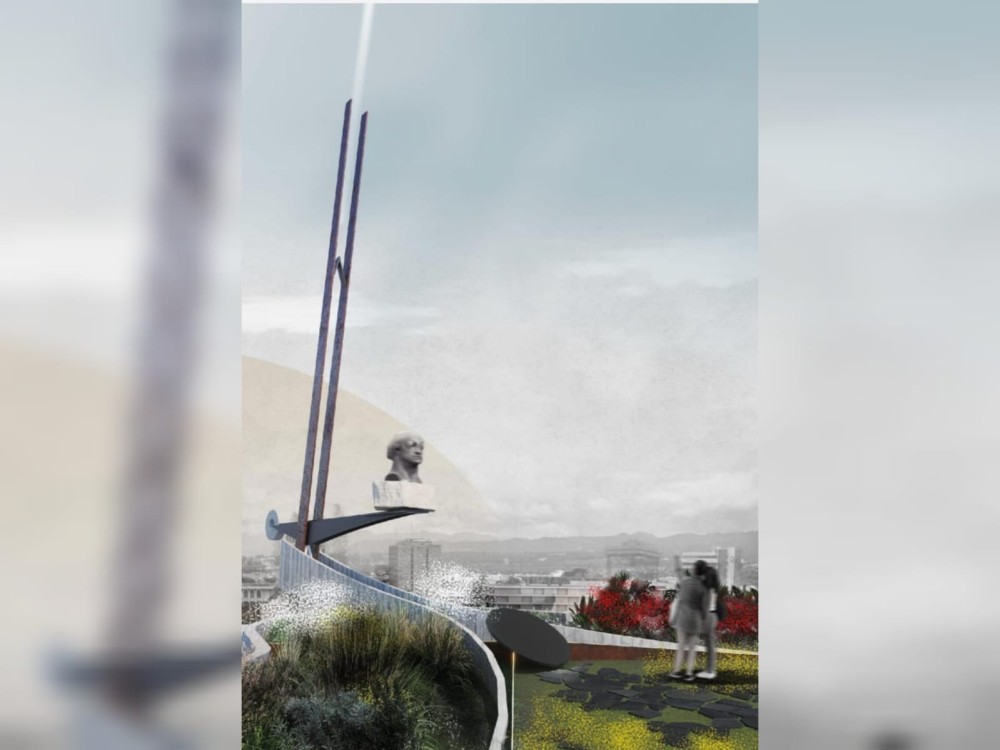 Así será el monumento mortuorio de Miguel Ángel Asturias