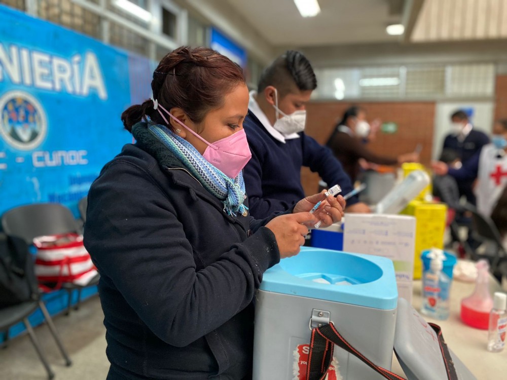  Asignan más de 100 mil vacunas a Quetzaltenango 