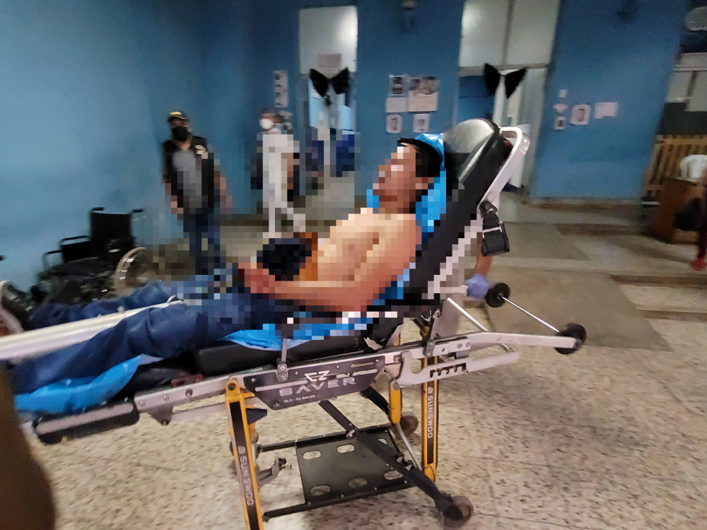 Atacan a balazos a hombre en caserío El Paraíso