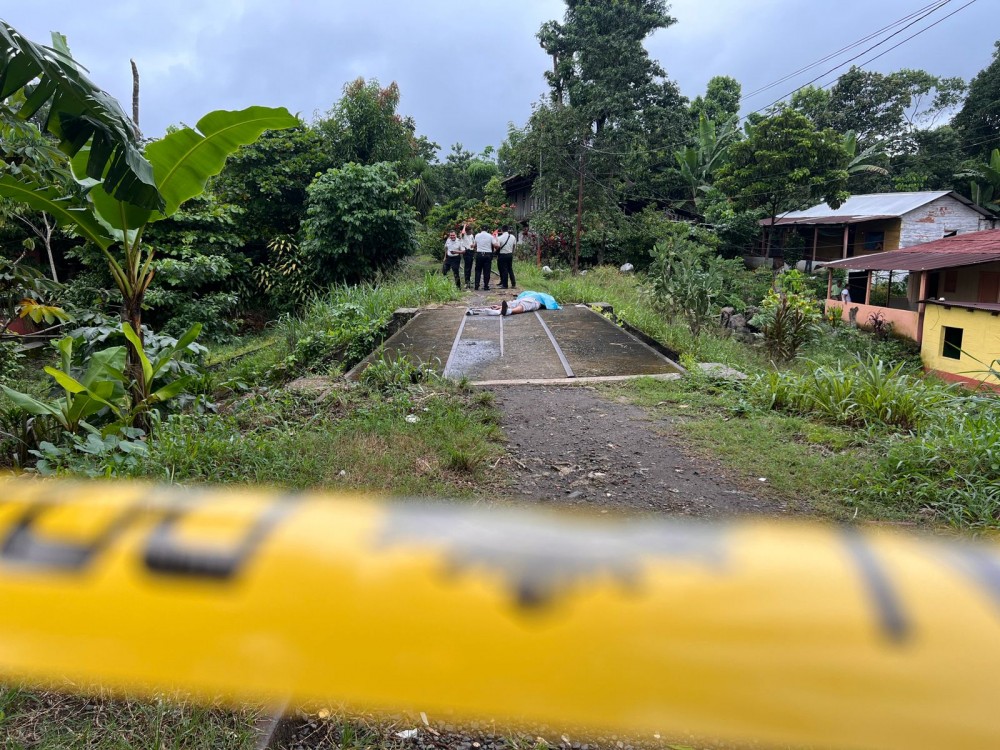 Ataque armado deja a un hombre fallecido en Mazatenango