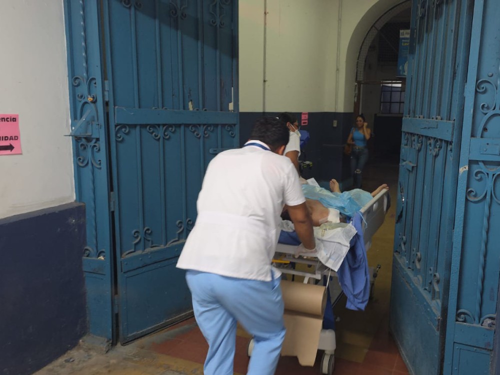 Hombre de la tercera edad resulta gravemente herido de bala al intentar frustrar asalto