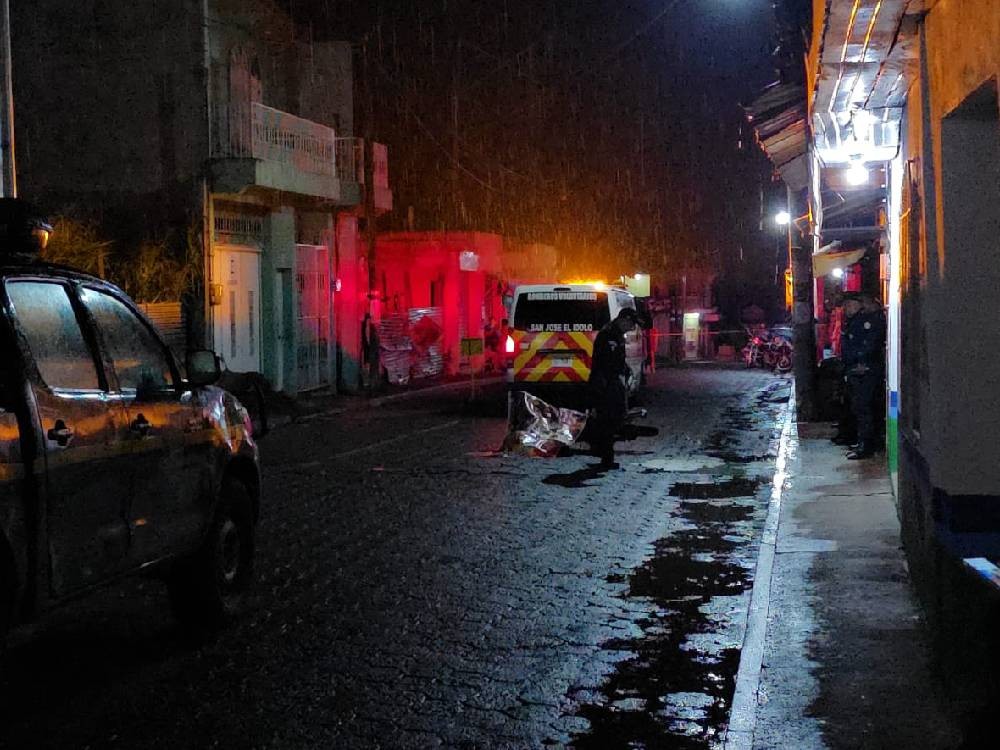 Ataque armado en San José El Ídolo deja un hombre fallecido y una mujer herida