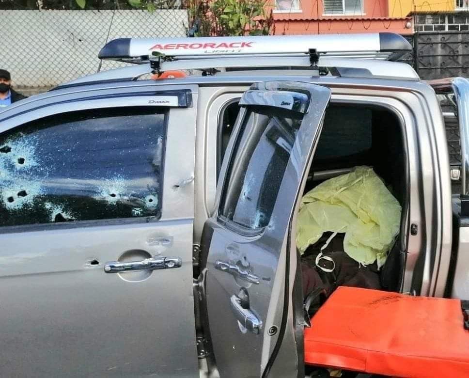 Ataque armado queda evidenciado en cámara de vigilancia 