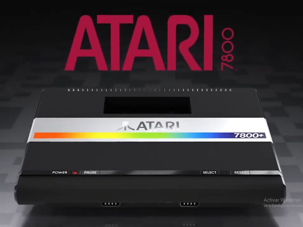 Atari acaba de anunciar una nueva versión de su Atari 7800, que salió en 1986