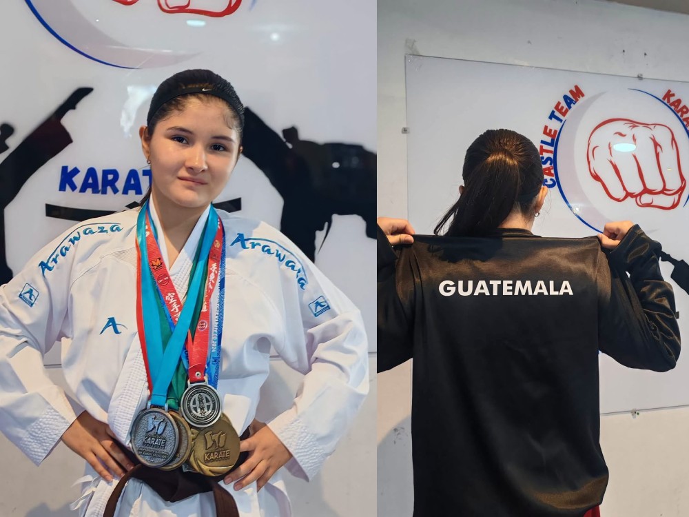 Atleta de Xela representará a Guatemala en el Panamericano Juvenil de Karate Do