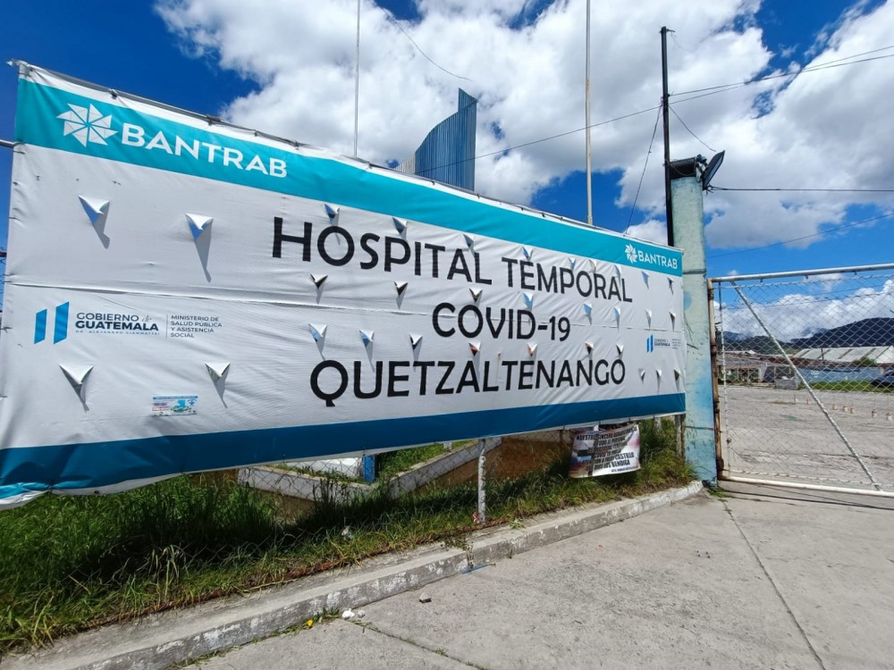 AUDIO: Analizan continuidad del Hospital Temporal de Covid-19 de Quetzaltenango
