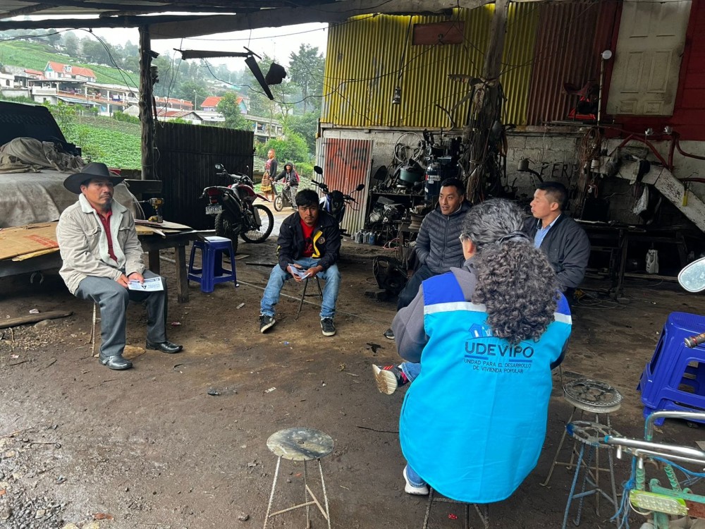 Avanza el levantamiento de información en San Marcos y Quetzaltenango