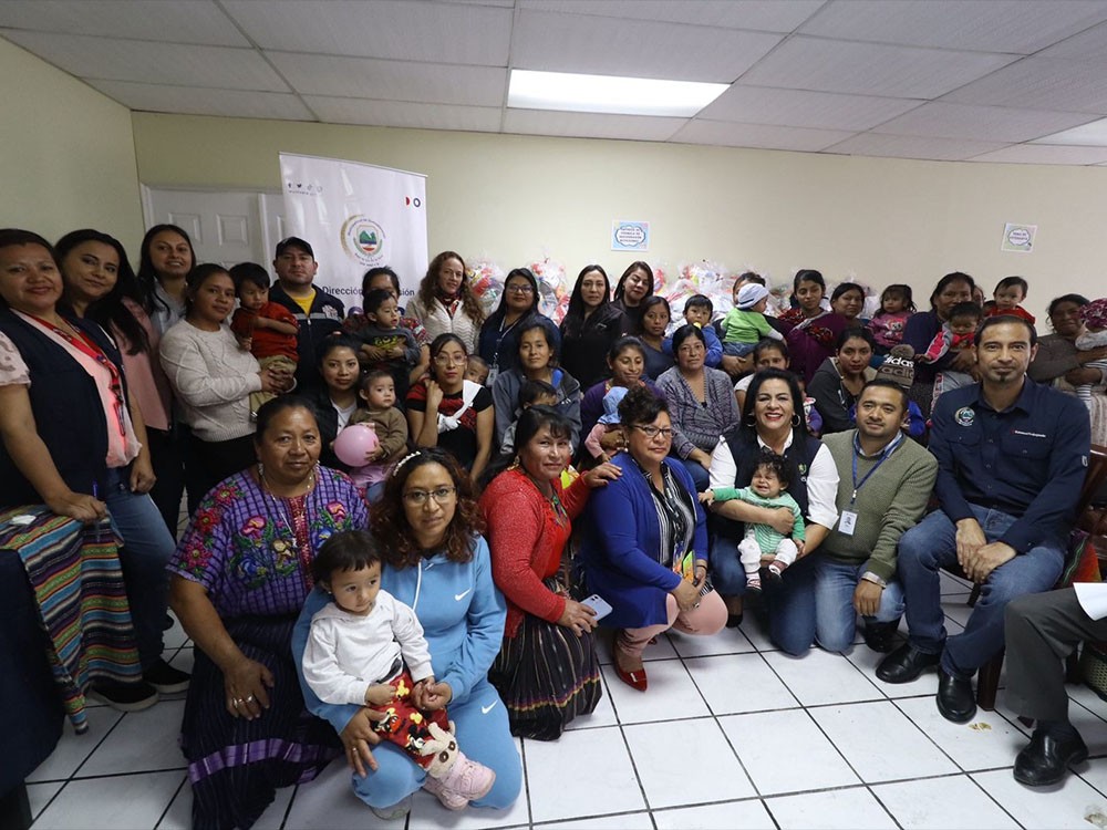 Avanza el proyecto Banco de Alimentos con segunda entrega a niños con desnutrición aguda en Quetzaltenango