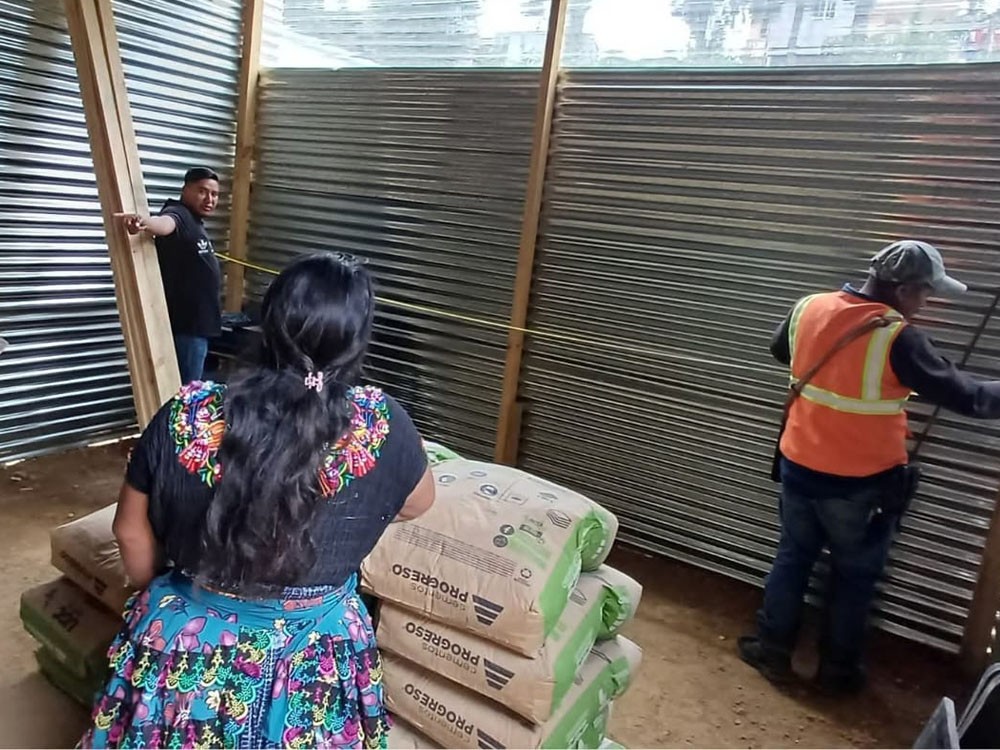 Avanza preparación del proyecto Hogares con marcaje de áreas en viviendas beneficiadas