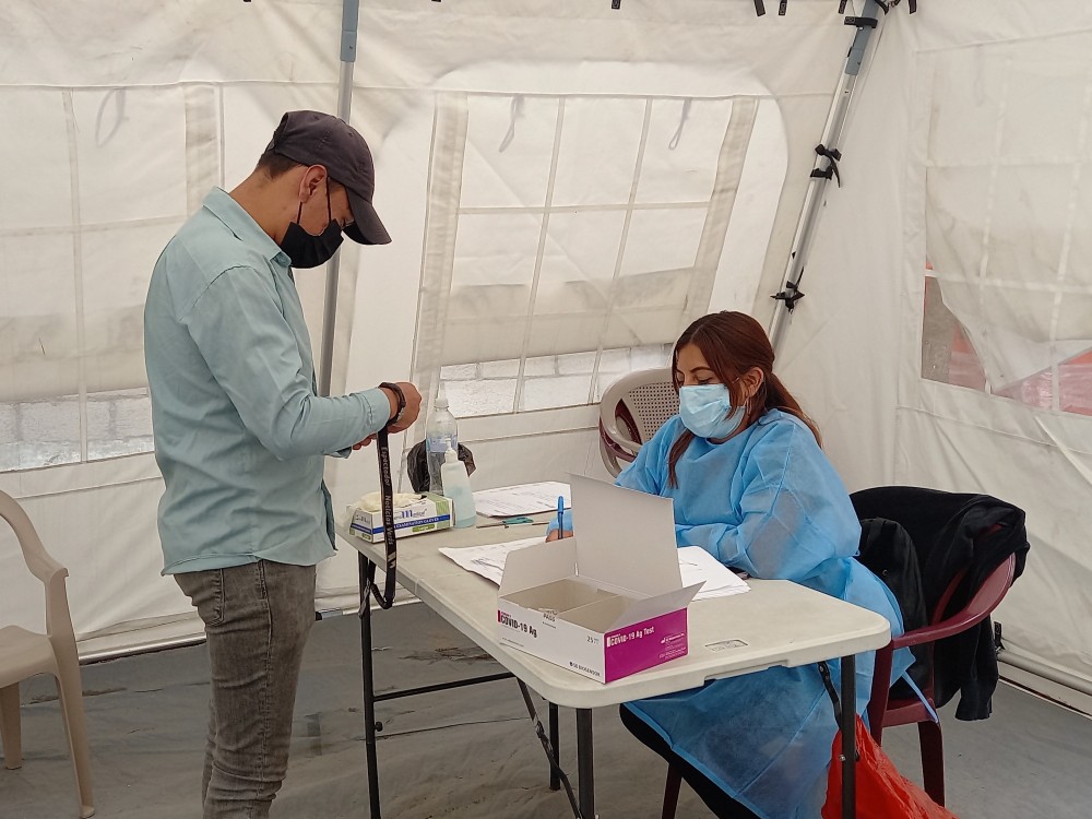 Baja cifra de hisopados en jornada masiva que se realizó en Huehuetenango
