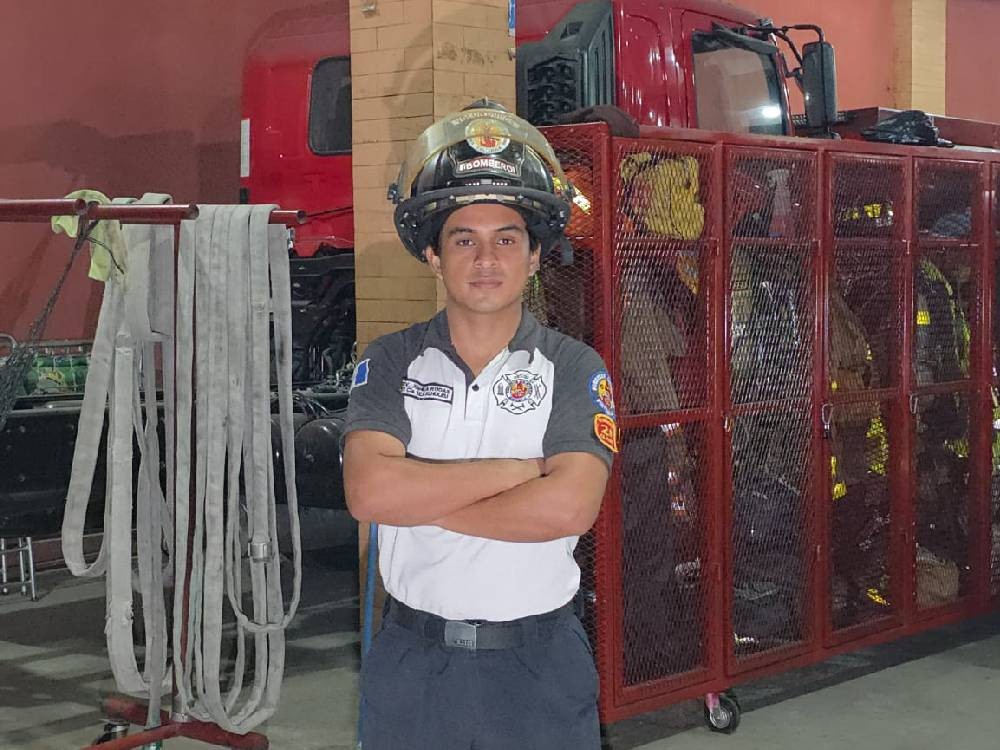 Bombero Voluntario de Mazatenango integra delegación nacional que participará en Congreso Internacional de Seguridad Bomberil en Panamá