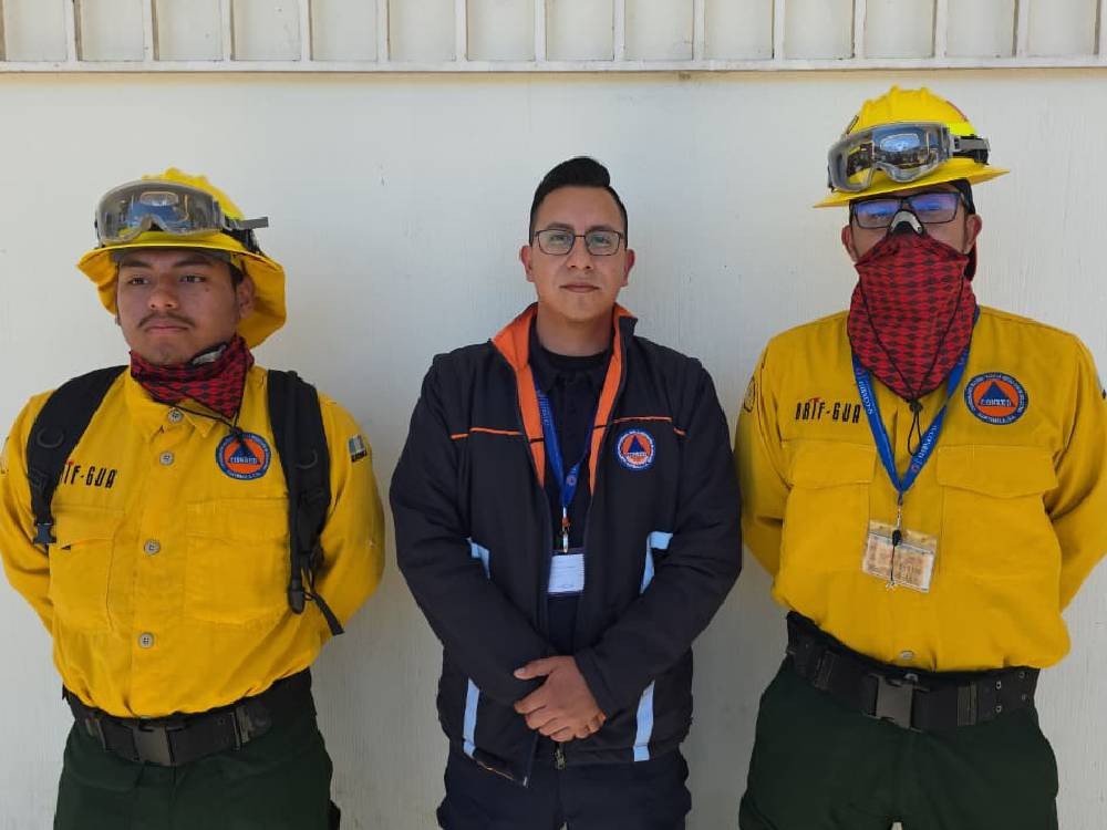 Brigada de Respuesta a Incendios Forestales se reporta en apresto ante siniestros