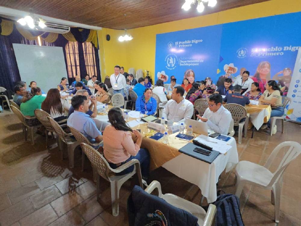 Buscan actualizar la Política Nacional de Discapacidad con consultas territoriales en Suchitepéquez