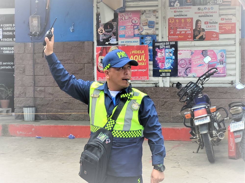 Byron López presta sus servicios como PMT ad honorem