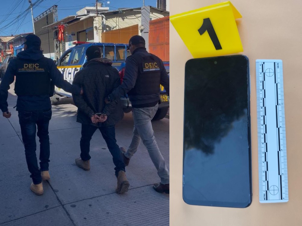 Capturado en allanamiento por Pornografía de Menores de edad.