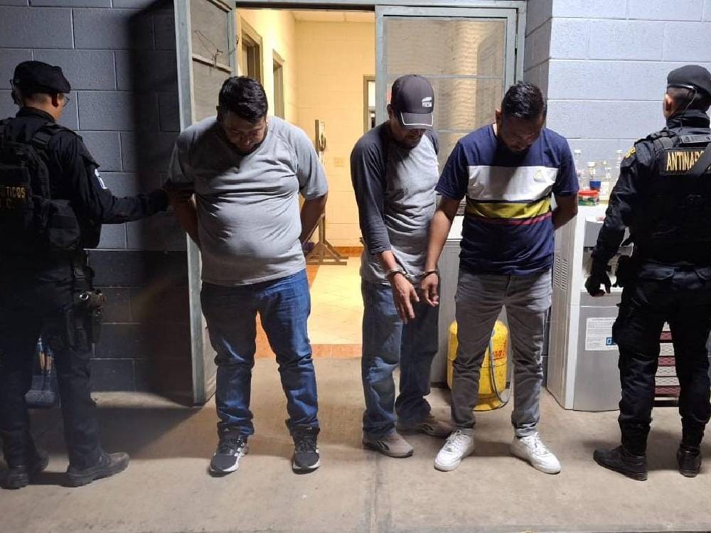 Capturados por transportar arma de fuego de manera ilegal