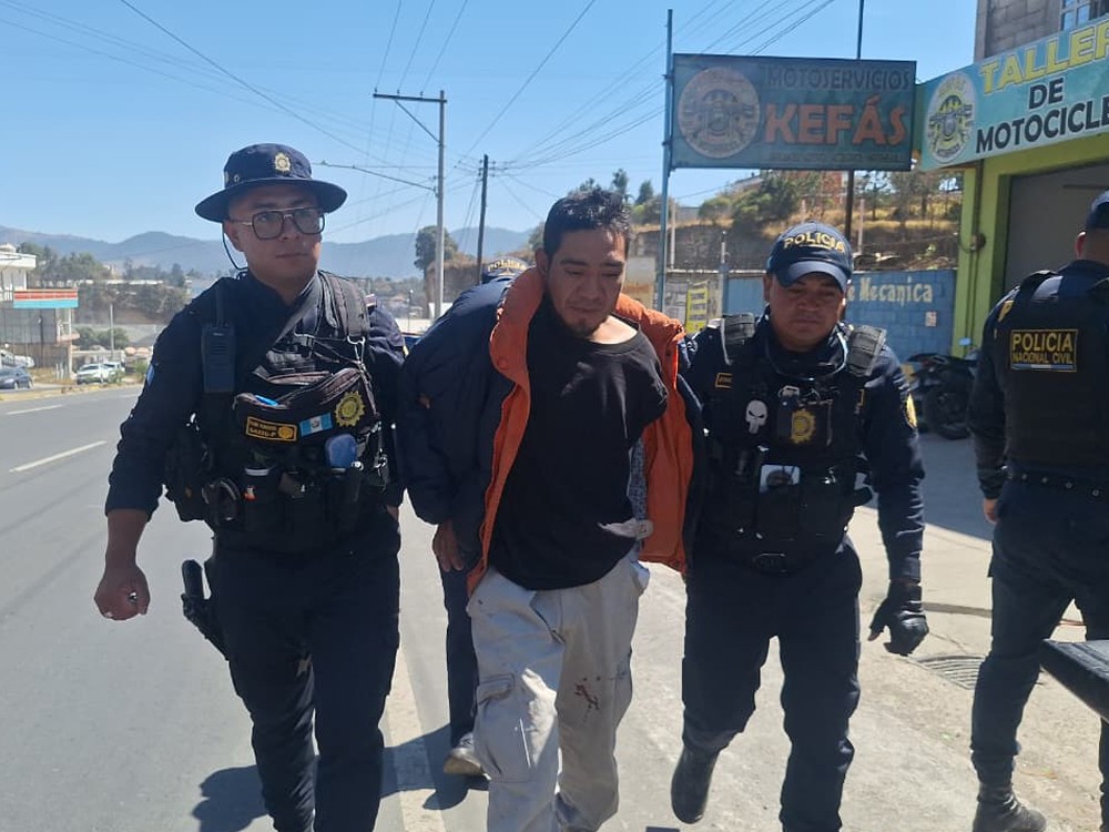 Capturan a integrante del Barrio 18 tras ataque armado en autopista Los Altos de Xela