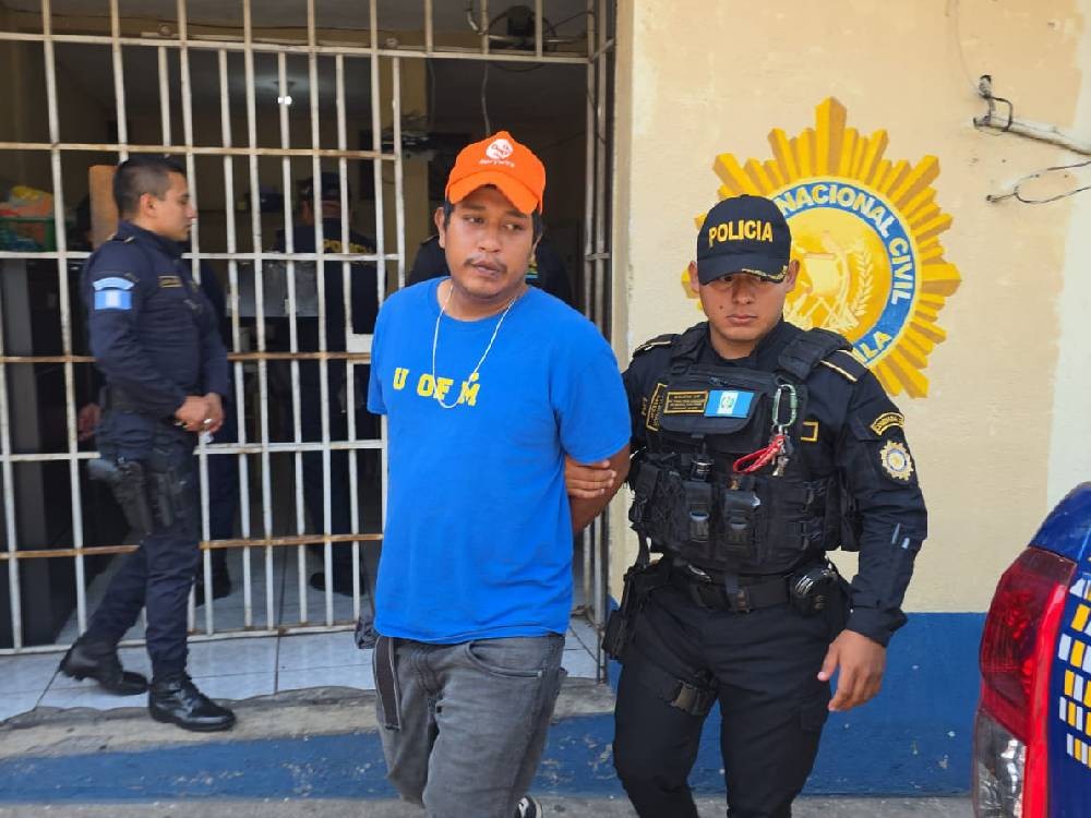 Capturan a presunto asaltante armado en Mazatenango tras operativo de seguimiento