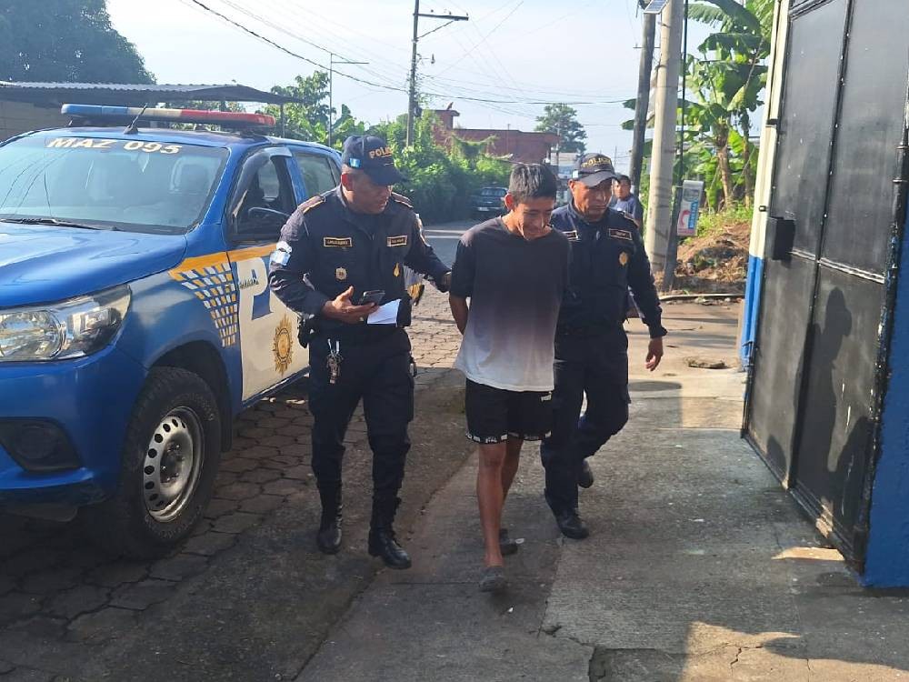 Capturan a presunto asesino en el municipio de Cuyotenango