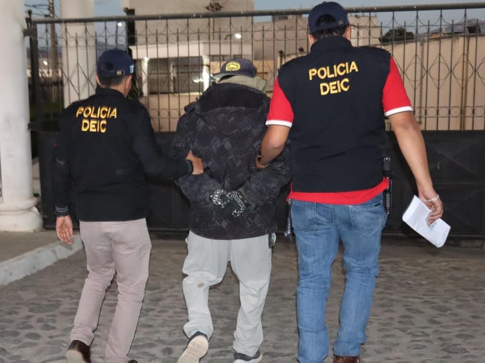 Capturas por delitos sexuales en Quetzaltenango y Guatemala