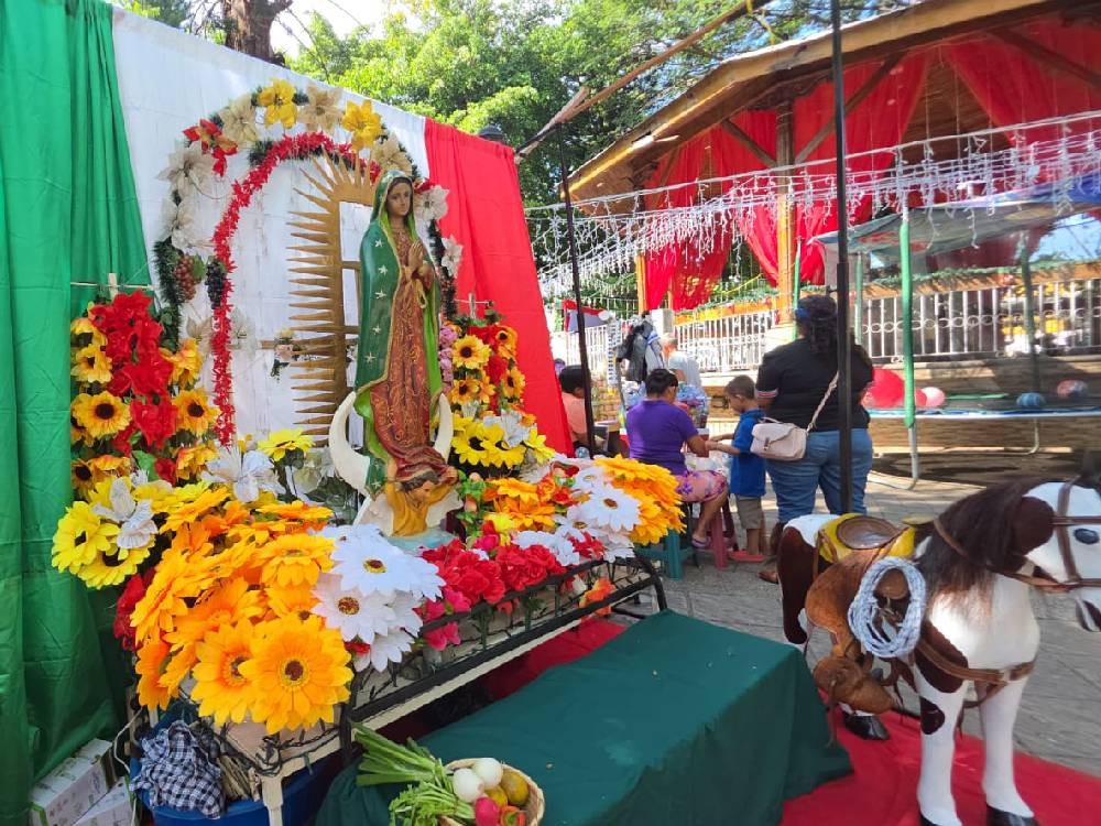Celebran a la Virgen de Guadalupe en Mazatenango