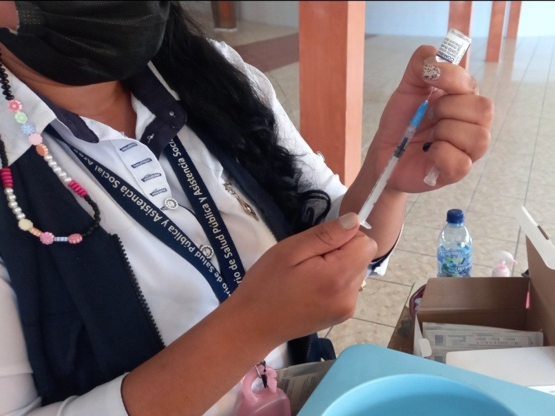 Centro de Salud con vacunas disponibles contra el Covid-19