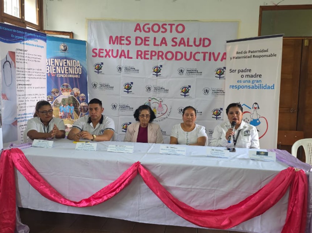 Centro de Salud de Mazatenango impulsa actividades durante el Mes de la Salud Reproductiva