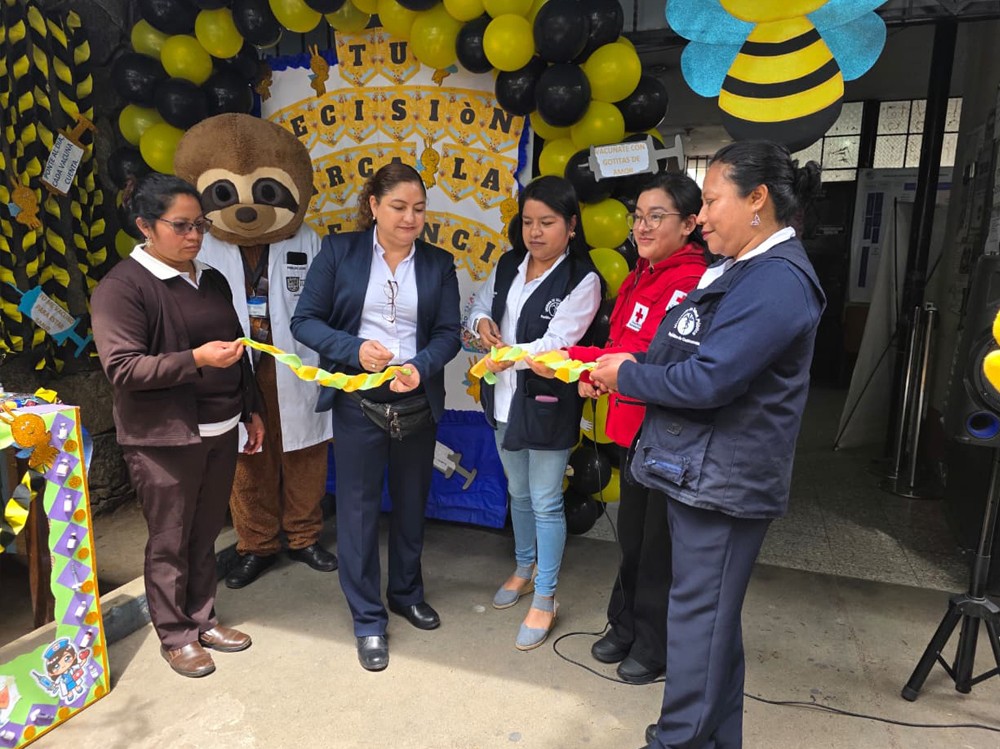 Centro de Salud de Quetzaltenango inaugura Semana de Vacunación de las Américas