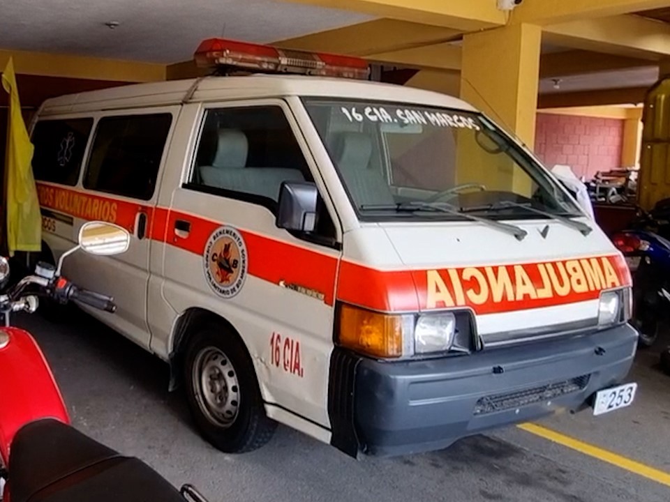 Cero traslados de Covid-19 reportan bomberos voluntarios de San Marcos