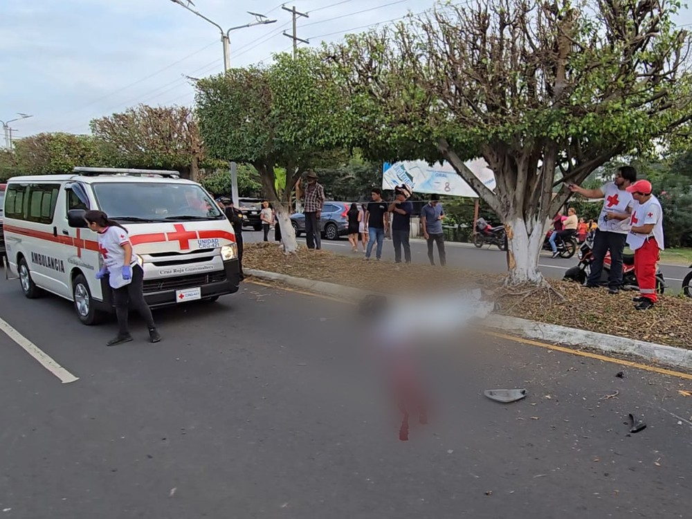 Choque mortal cobra la vida de un motociclista en Quetzaltenango 