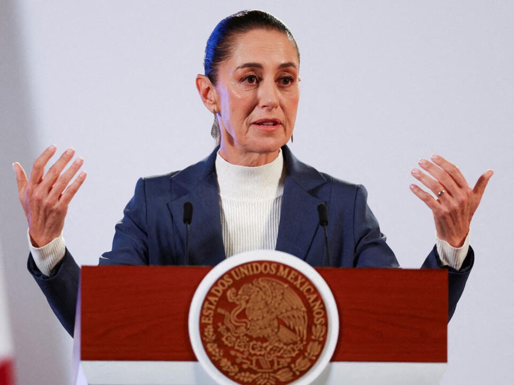Claudia Sheinbaum rechaza sanciones de EE.UU. a bancos mexicanos y exige pruebas